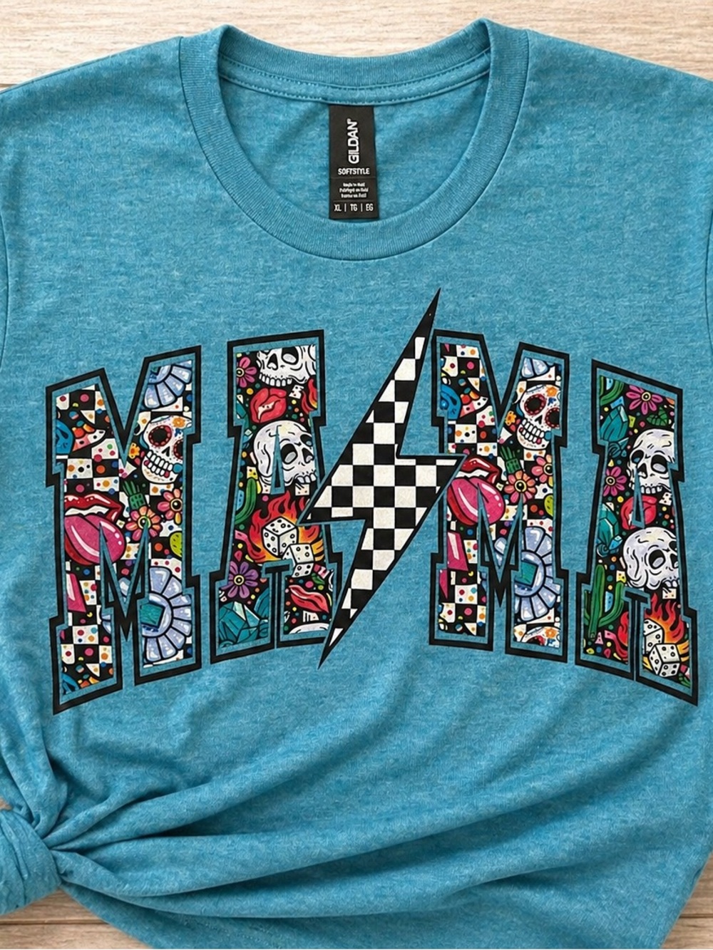 Gildan Soft Style “ MAMA “ Tee